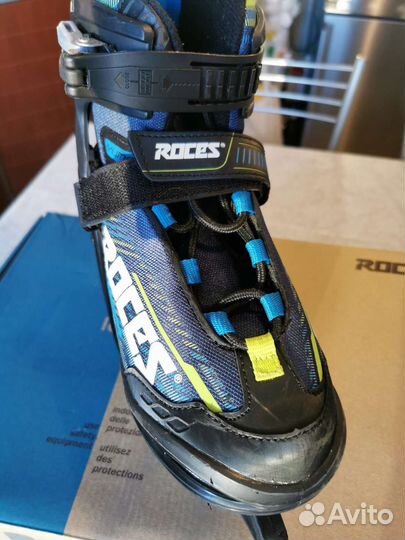 Коньки раздвижные Roces 36-41