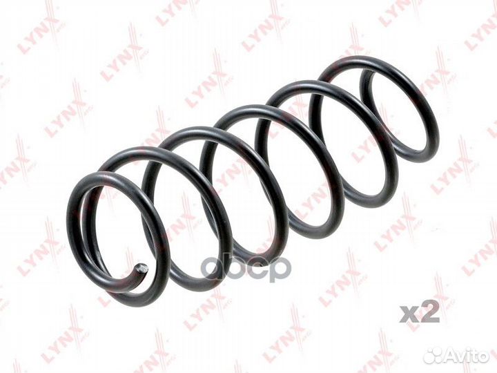 Пружина подвески перед прав/лев peugeot 207