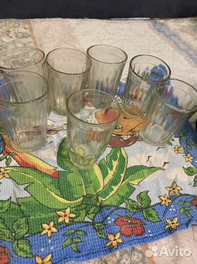 Стаканы граненые СССР