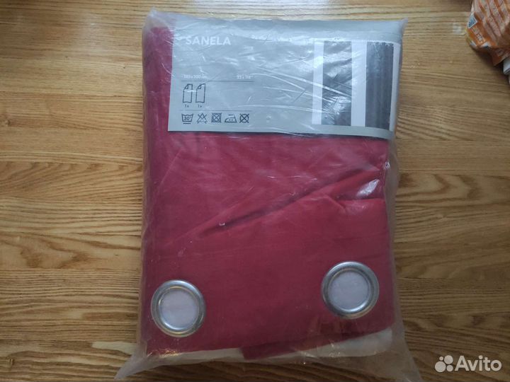 Гардины IKEA sanela 140x300см