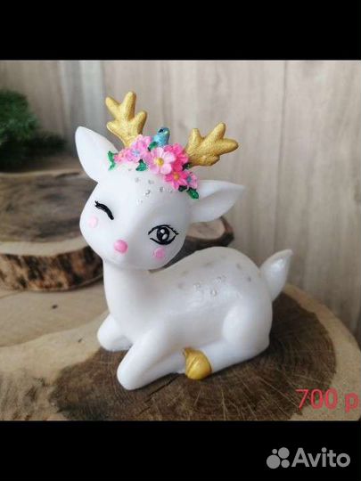 Силиконовая форма для свечей и мыла