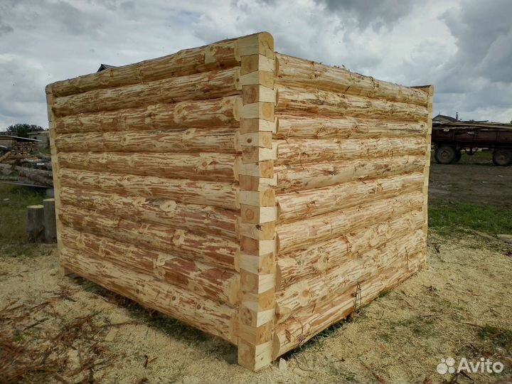 Сруб для бани 3х3