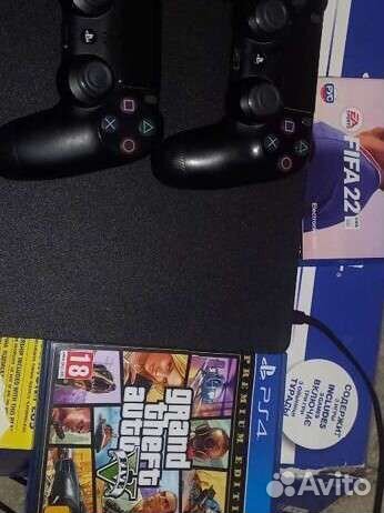 Игровая приставка sony ps4