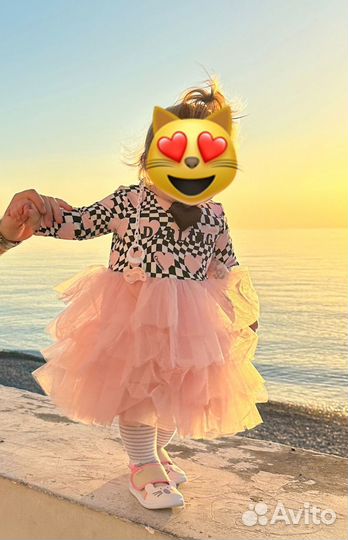 Платье для девочки 92 Choupette