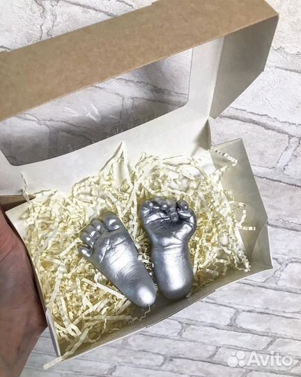 Слепки ручек и ножек