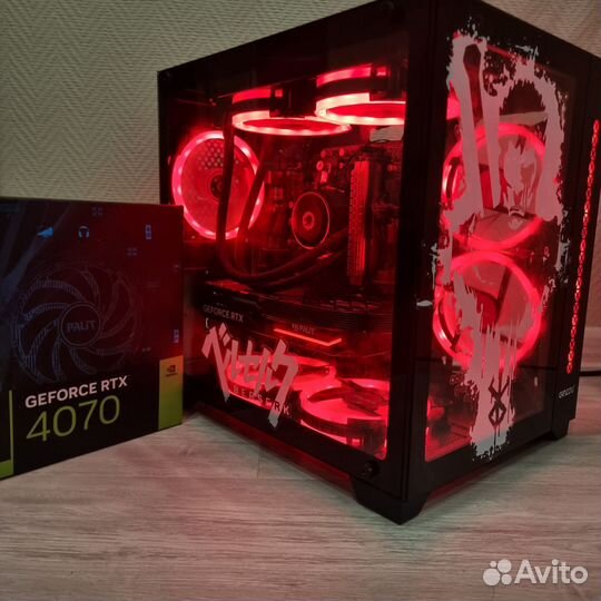 Лучший игровой пк ryzen 7 / rtx 4070 / 32 gb