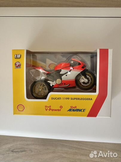 Модель мотоцикла Ducati Shell