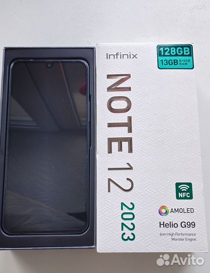 Infinix Note 12 (2023), 8/128 ГБ