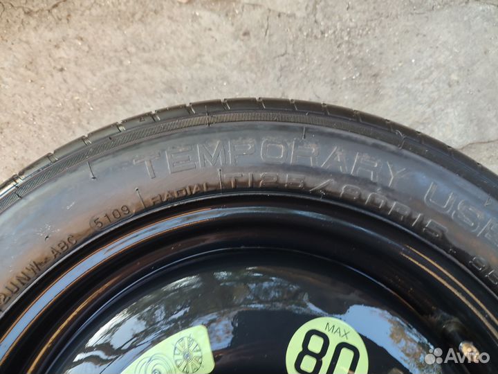 Докатка r15 T 125/80