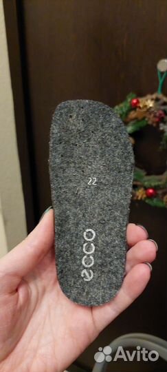 Демисезонные ботинки ecco 22