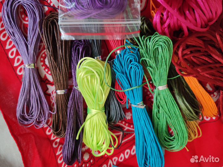 Сатиновые шнуры