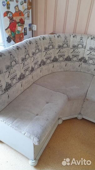 Угловой диван на кухню бу