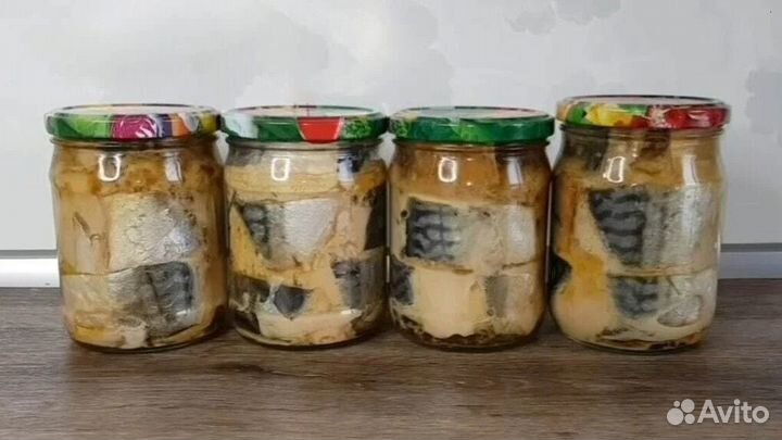 Скумбрия в масле