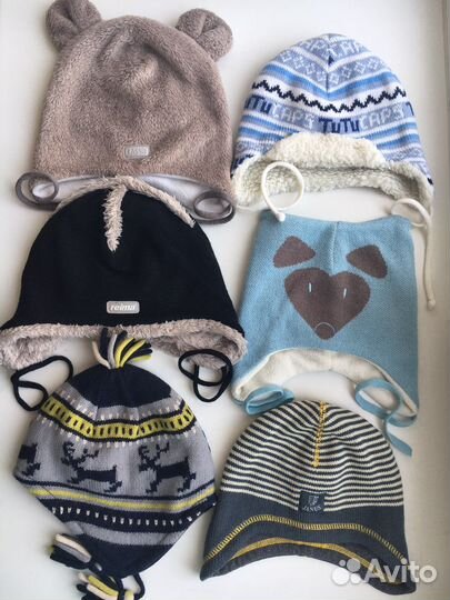 Шлемы шапки Reima,Kivat,Janus,Gap,Kerry