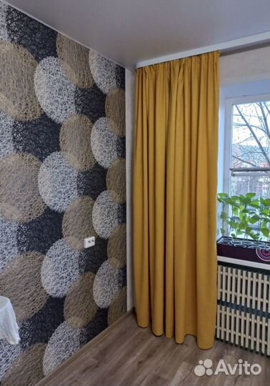 Шторы желтые канвас новые 300*240 комплект