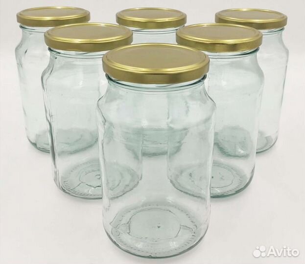 Банки всех объемов с закручивающейся крышкой