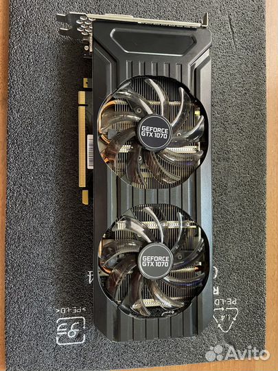 Видеокарта gtx 1070 dual 8g gddr5 256bit