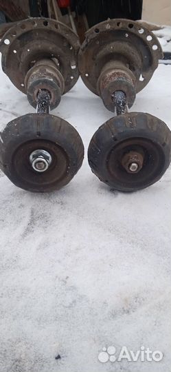 Стойки передние на kia rio