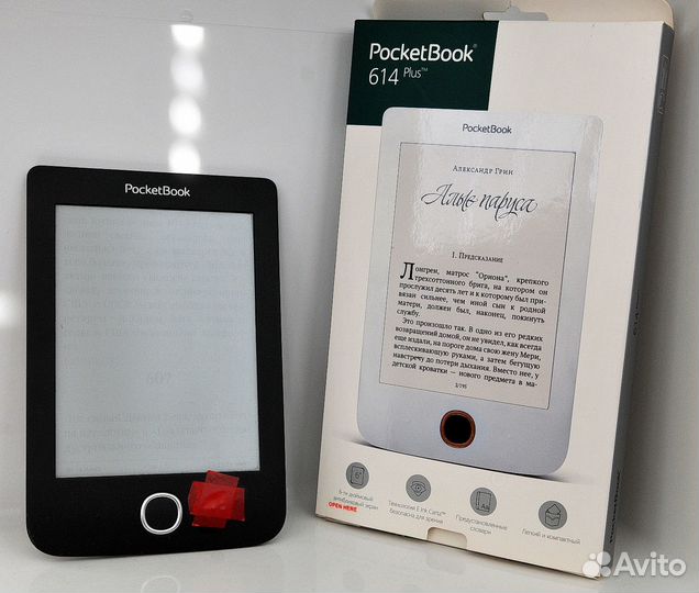 Книга электронная pocketbook 614 на запчасти