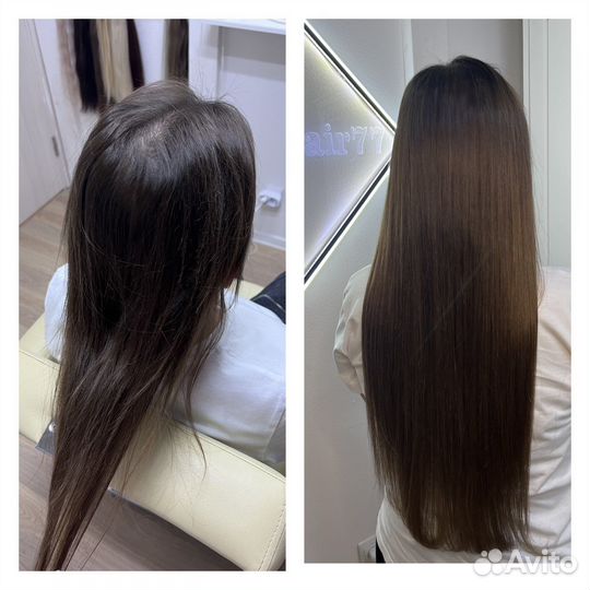 Наращивание волос микрокапсулы 24 часа