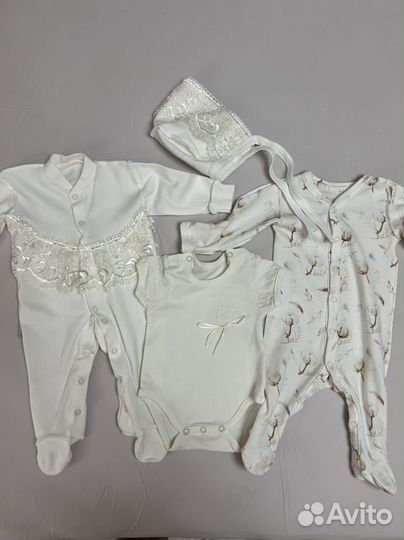 Вещи на девочку пакетом 56см