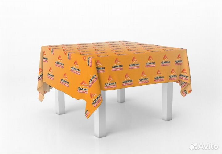 Изготовление Скатерти с логотипом