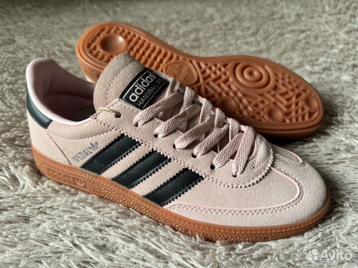 Adidas Spezial black pink розовые кеды