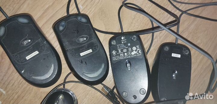 Мышки Genius Logitech б.у