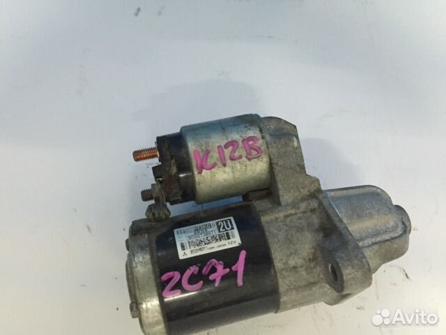 Стартер Suzuki Swift ZC71S K12B