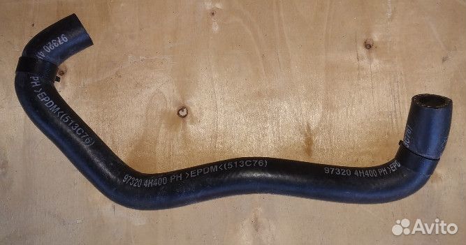 Шланг радиатора печки выпускной 973204H400