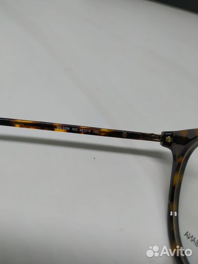 Dolce gabbana очки имеджевые медицинские