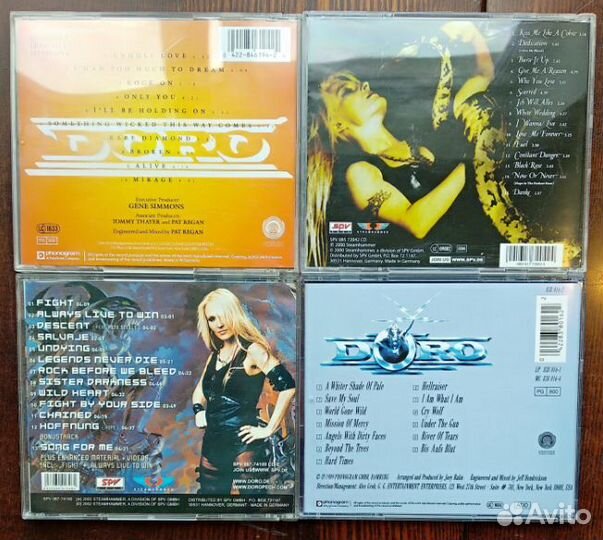 Doro Warlock CD & DVD