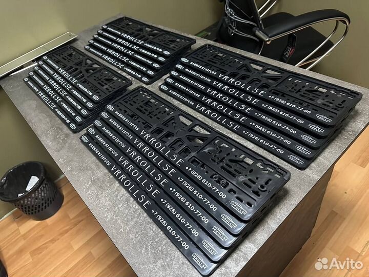 LED рамка номера с вашим дизайном