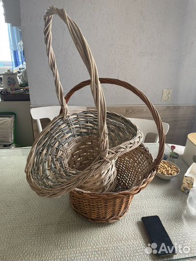 Корзина плетеная