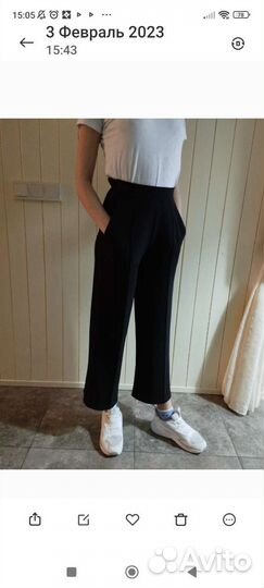 Брюки кюлоты новые