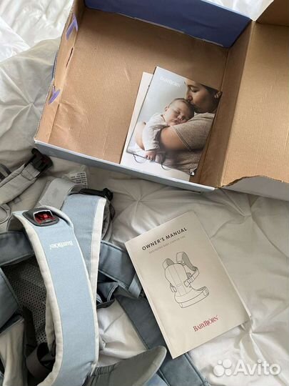 Рюкзак-кенгуру/Переноска BabyBjorn one/эргорюкзак