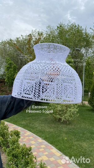 Абажур крючком