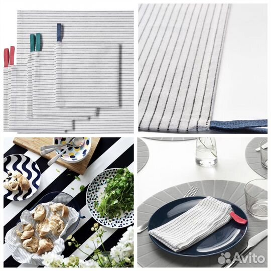 Полотенца Rinnig,салфетки gruppera IKEA
