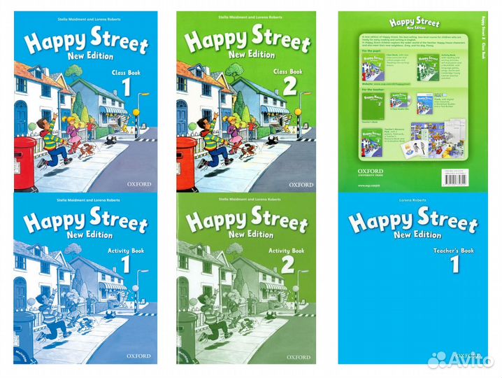 Happy Street New Edition: 1, 2