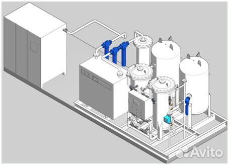 Азотогенератор GNS-100