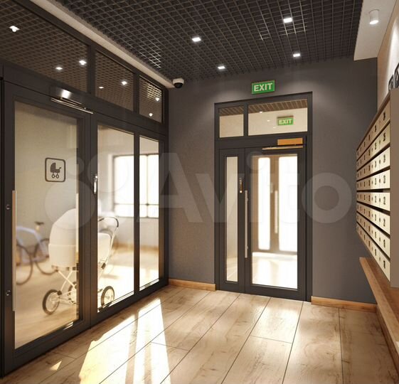 2-к. квартира, 55,3 м², 4/11 эт.