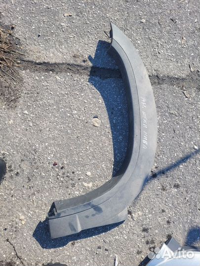Накладка арки переднего крыла chevrolet niva