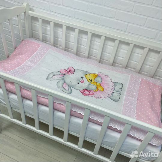 Комплект в кроватку для новорождённых