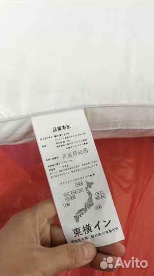 Подушка для японских отелей