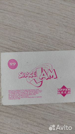 Наклейка space jam специальная