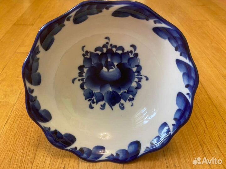 Вазочка гжель Лакомка новая