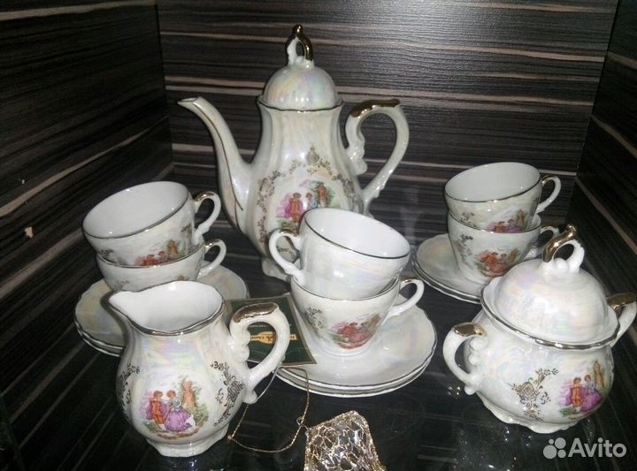 Сервиз кофейный Мадонна Япония музыкальный