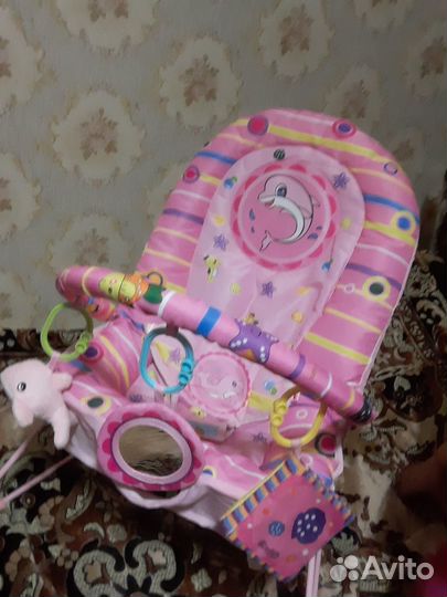 Шезлонг детский