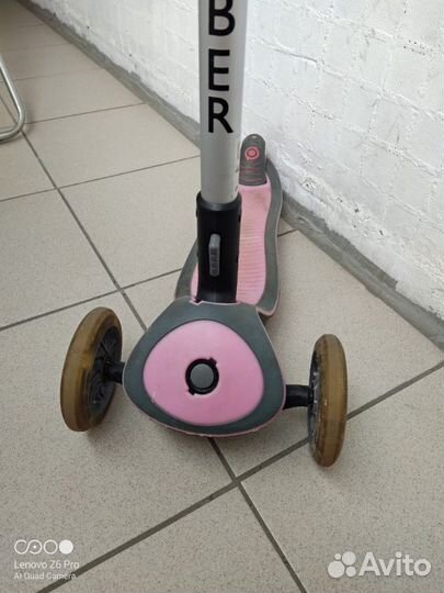 Самокат globber светящийся