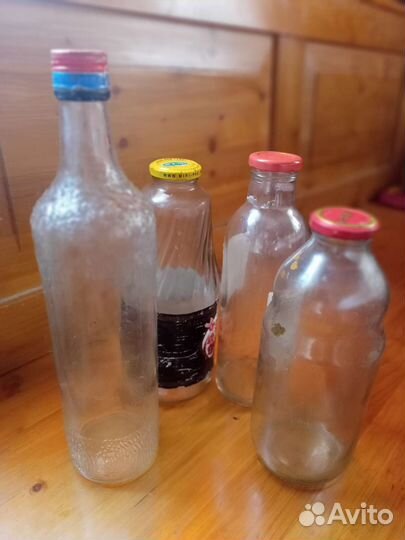 Бутылки стеклянные б/у
